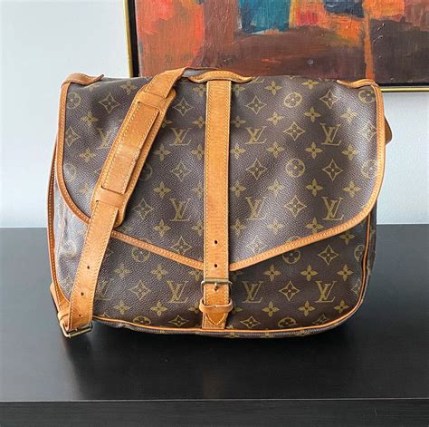 vintage Louis Vuitton satchel bag